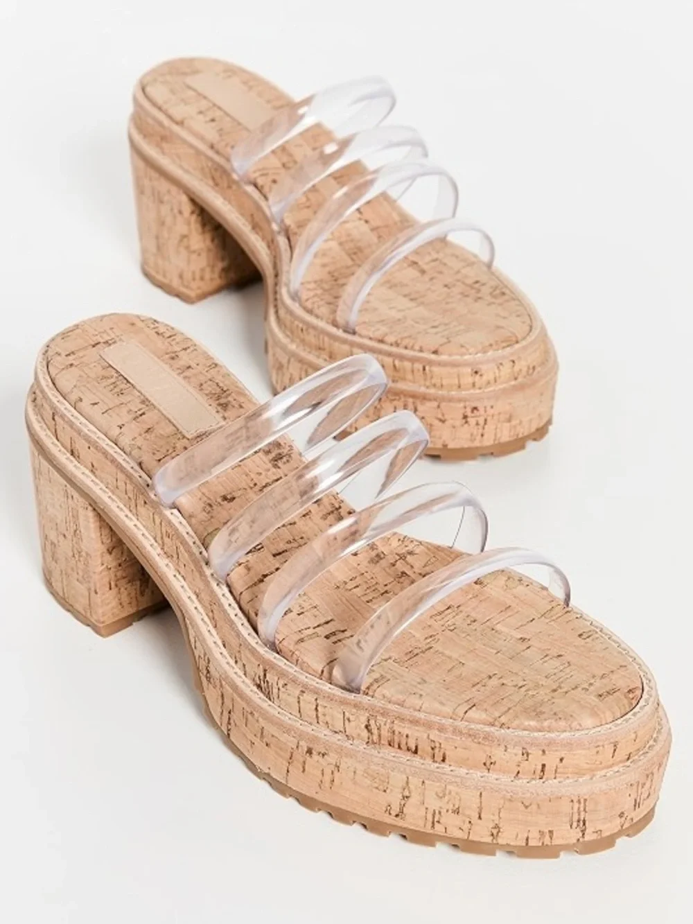CULT GAIA ❤️‍🔥 SEV CLEAR PLATFORM SANDAL NWT SIZE 9.5